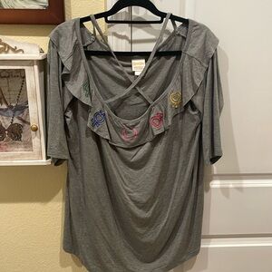 Sailor moon 3/4 sleeve blouse